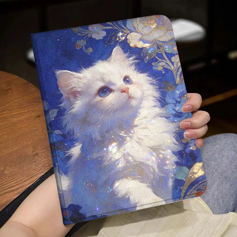 White Cat Blue Flowers Popular For Huawei MediaPad MatePad Honor Pro V6 9 V8 X9 12 X 13.3 SE 11 11.5 Inch Tablet Case
White Cat Blue Flowers Popular For Huawei MediaPad MatePad Honor Pro V6 9 V8 X9 12 X 13.3 SE 11 11.5 Inch Tablet Case