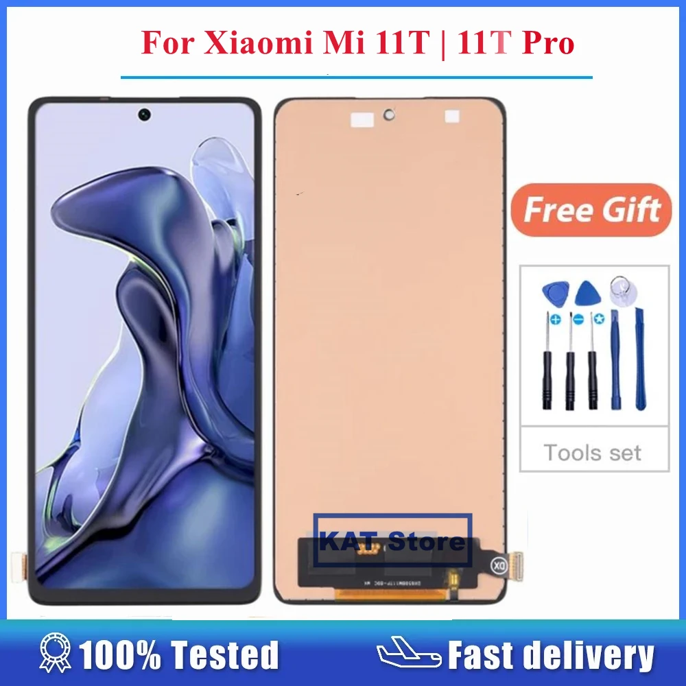 Compatible For Xiaomi Mi 11T 11T Pro LCD Display Touch Digitizer Screen Assembly Replacement
Compatible For Xiaomi Mi 11T 11T Pro LCD Display Touch Digitizer Screen Assembly Replacement