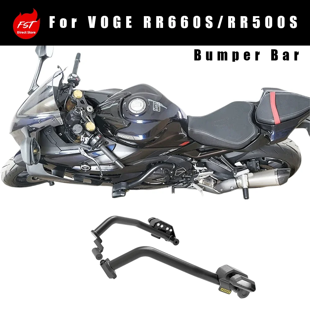 Racing Crash Bar, Frame Sliders and Radiator Guard Mod Parts for VOGE RR660S & RR500S Motorcycle
Racing Crash Bar, Frame Sliders and Radiator Guard Mod Parts for VOGE RR660S & RR500S Motorcycle