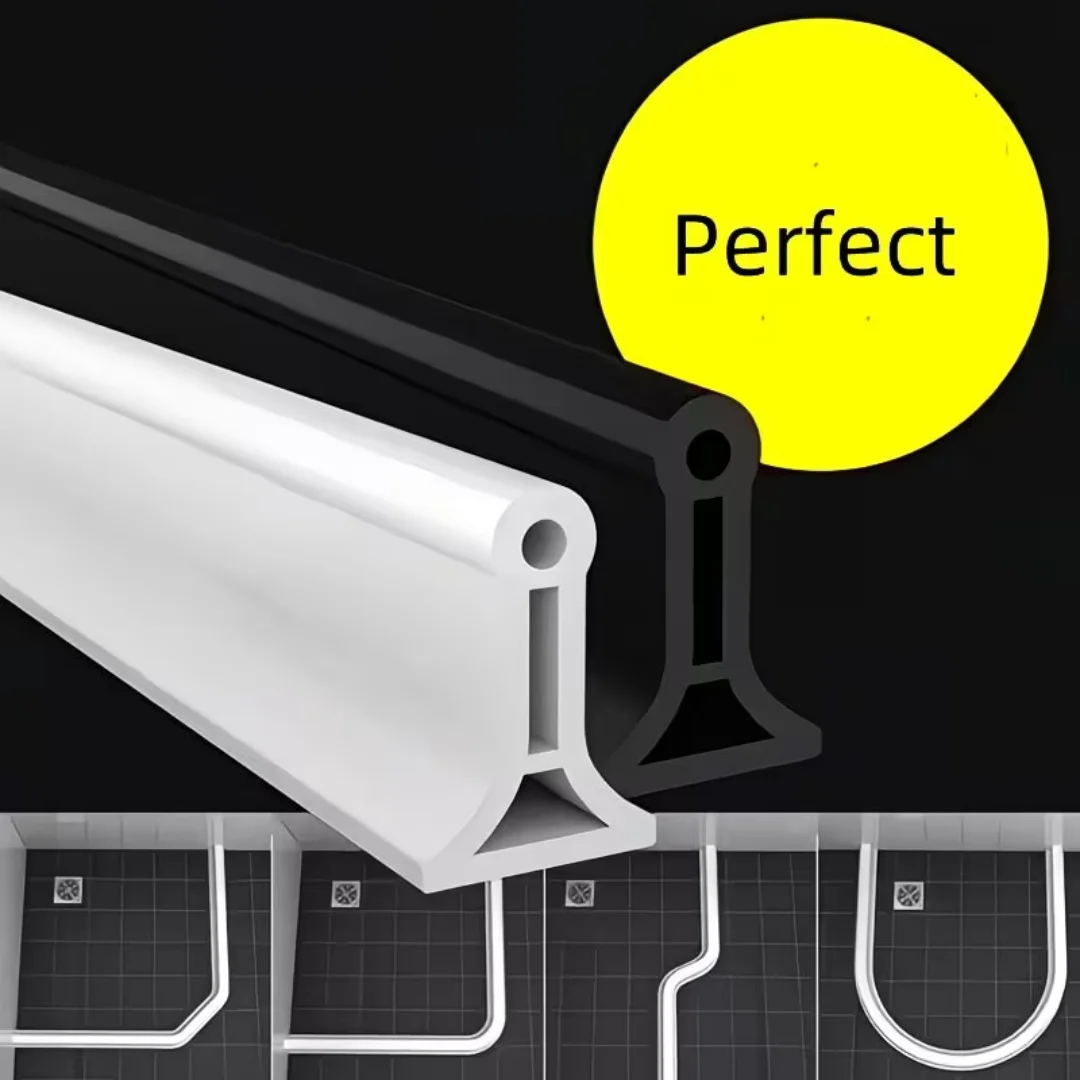 Flexible water blocking strip, bathroom magnetic waterproof strip, bathroom water blocking shower room water blocking self-adhes
Flexible water blocking strip, bathroom magnetic waterproof strip, bathroom water blocking shower room water blocking self-adhes
