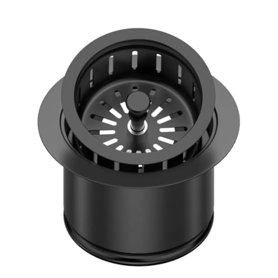Kitchen Extended Garbage Disposal Flange Strainer Stainless Steel Flange Kit with Basket Strainer and Drain Stopper for 3 1/2 I
Kitchen Extended Garbage Disposal Flange Strainer Stainless Steel Flange Kit with Basket Strainer and Drain Stopper for 3 1/2 I
