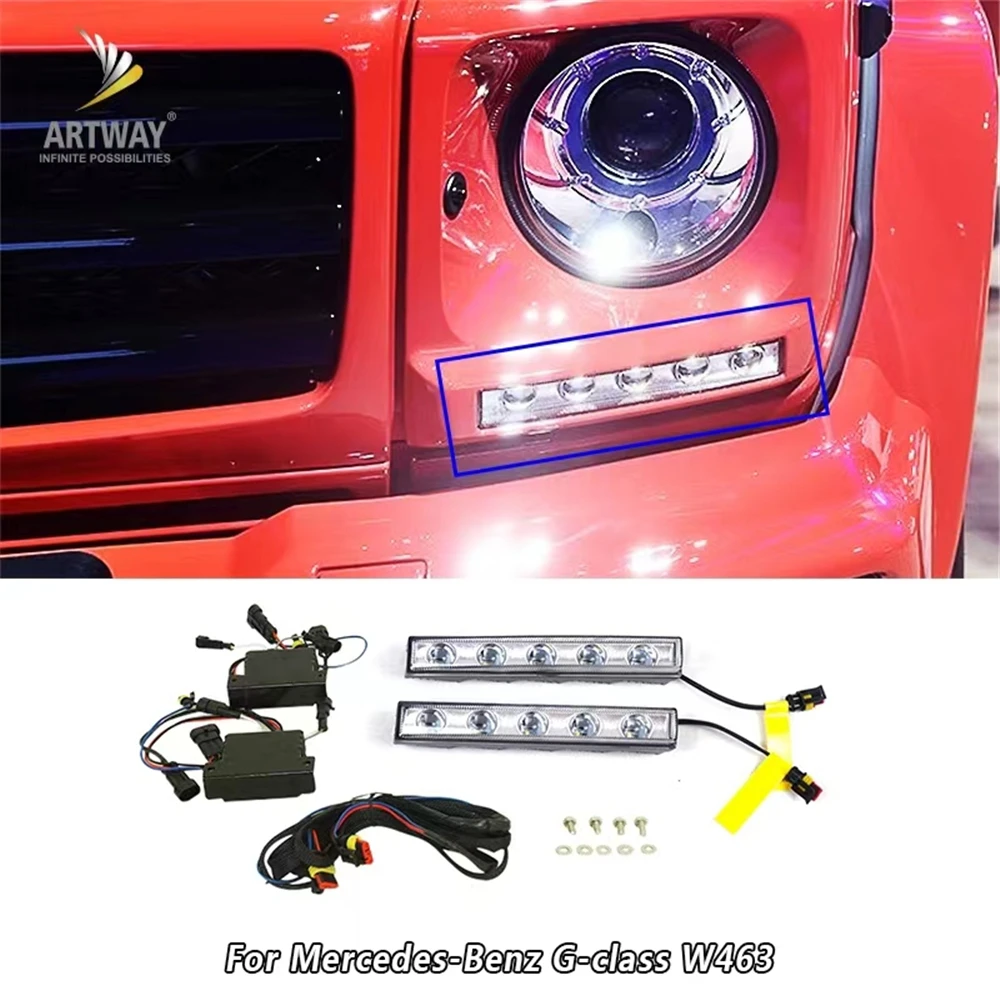 Дневные Противотуманные фары для MERCEDES BENZ G63 G600 G65 G500 G550 W463 G Class
Дневные Противотуманные фары для MERCEDES BENZ G63 G600 G65 G500 G550 W463 G Class
