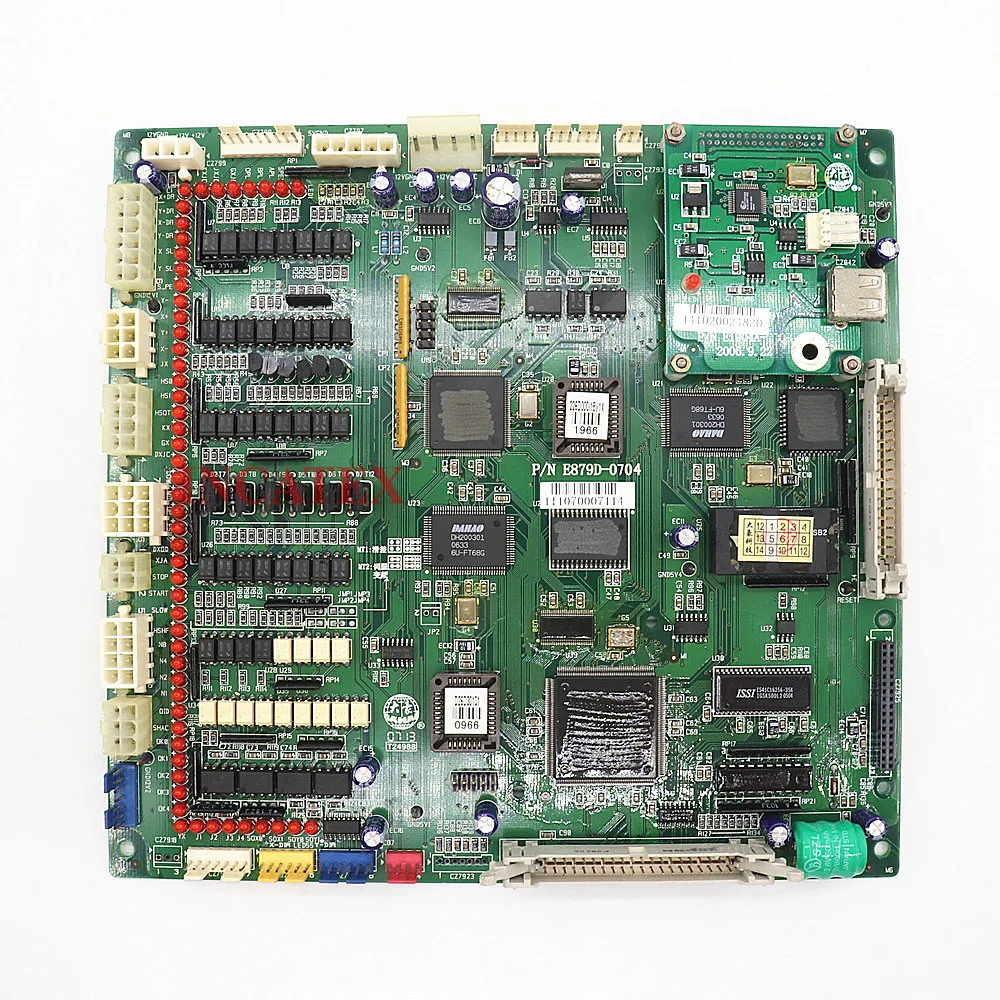 Feiya ZGM Damei Chinese Embroidery Machine Spare Parts Original Good Condition Dahao Electronic CPU Board Card E879D With E1904A
Feiya ZGM Damei Chinese Embroidery Machine Spare Parts Original Good Condition Dahao Electronic CPU Board Card E879D With E1904A