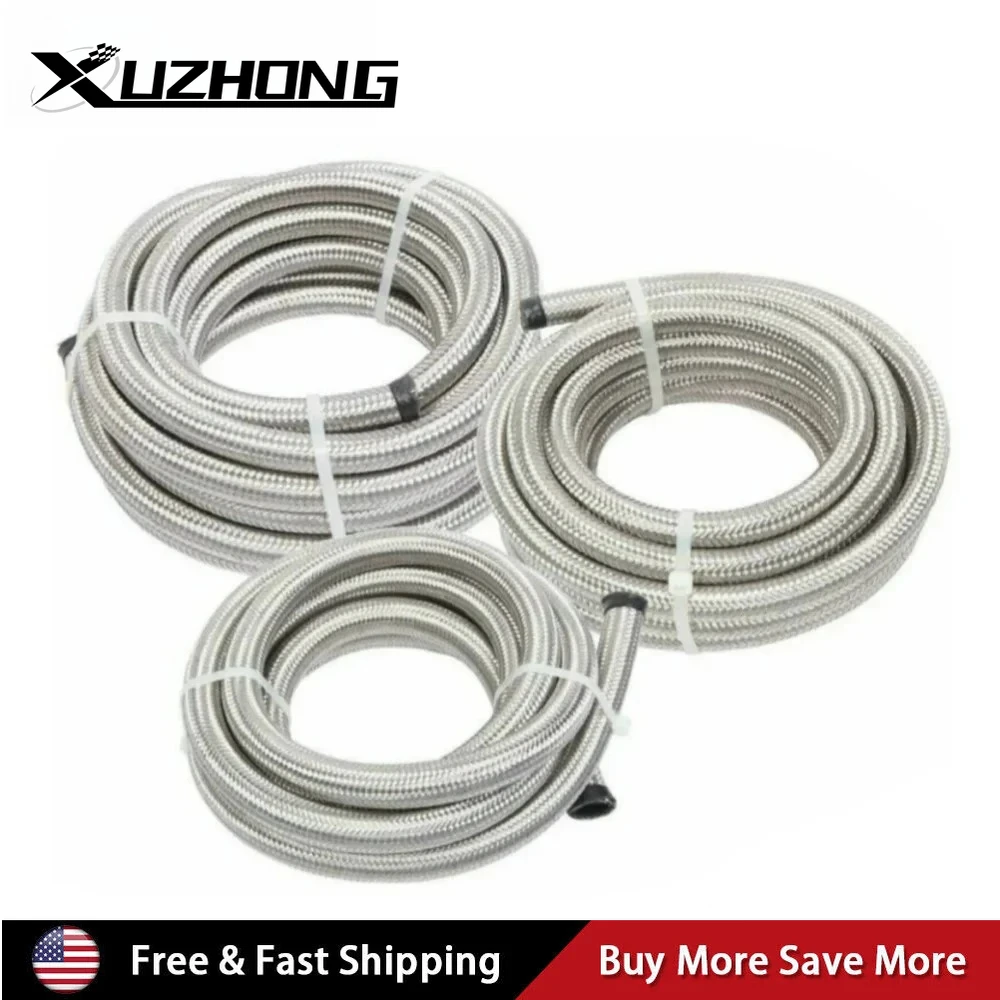 1 м 3,05 м AN10 нейлон и плетеный шланг для топливного масла и газа из нержавеющей стали для тормозных жидкостей, неэтилированные магистрали, метанола
1 м 3,05 м AN10 нейлон и плетеный шланг для топливного масла и газа из нержавеющей стали для тормозных жидкостей, неэтилированные магистрали, метанола