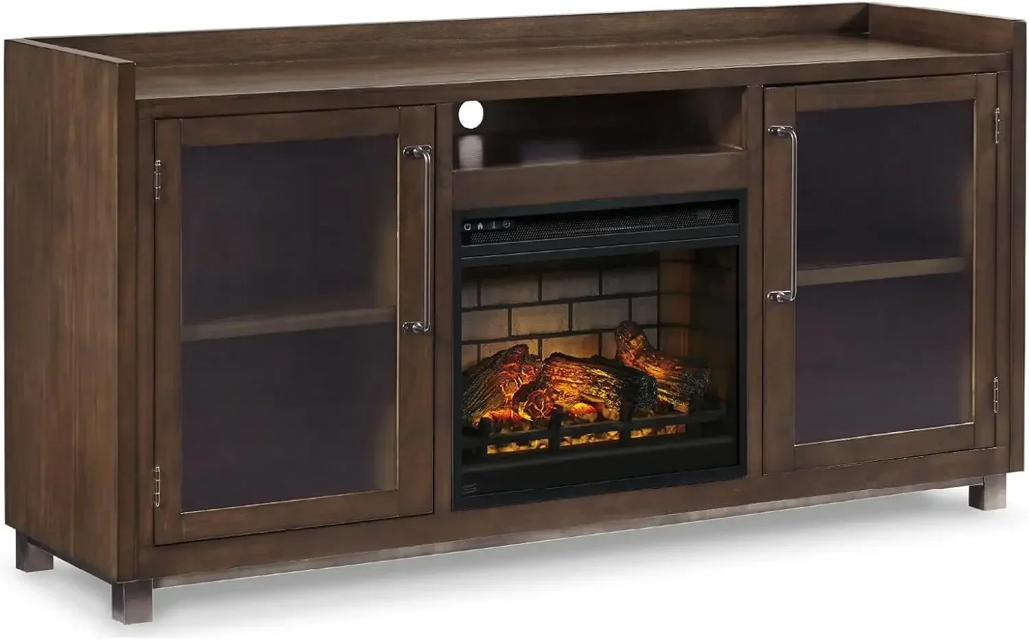 Tv Stand With Electric Fireplace Fits Tvs Up To 80 Inches Dark Brown
Tv Stand With Electric Fireplace Fits Tvs Up To 80 Inches Dark Brown