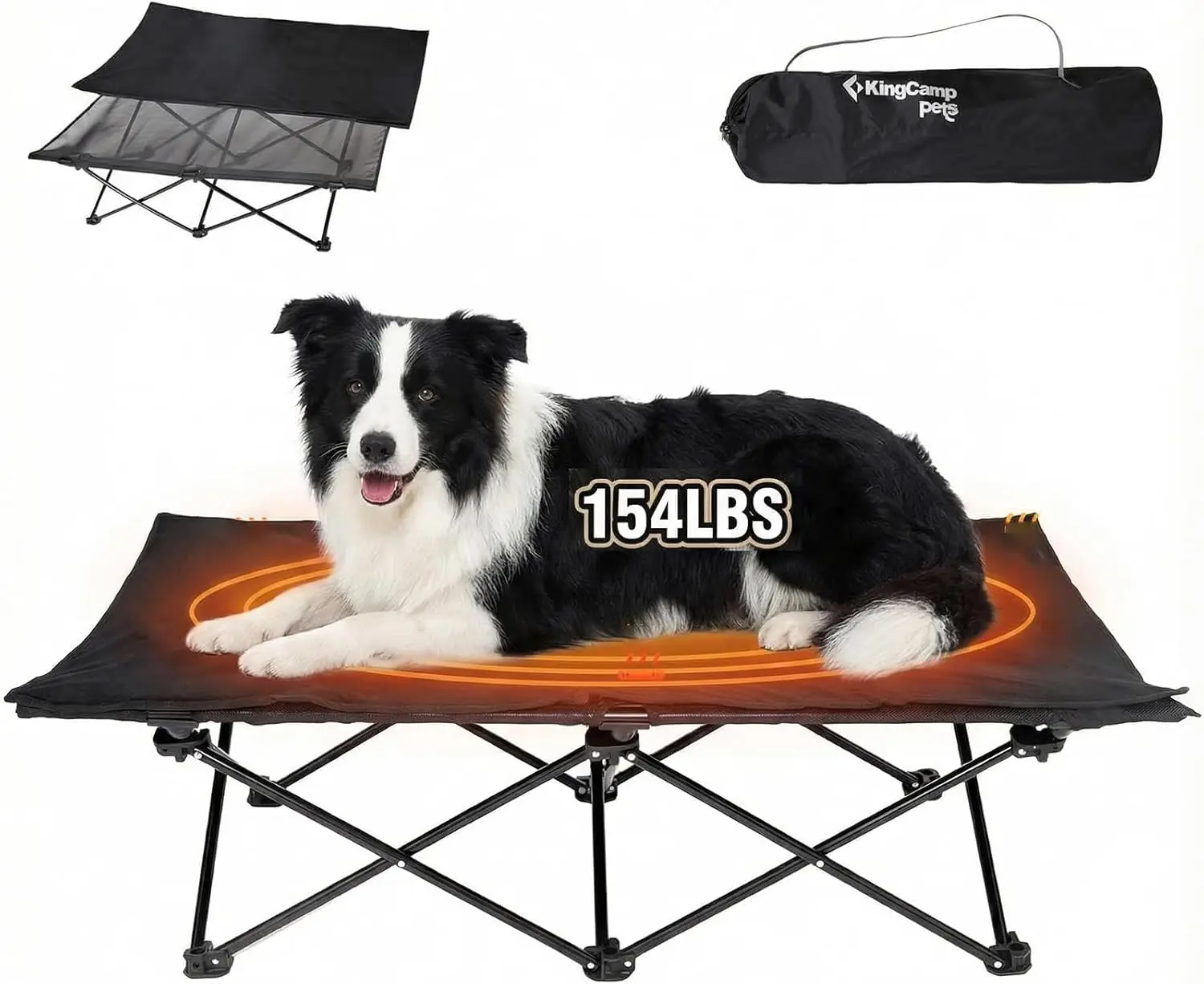 Elevated Dog Bed for Large Dogs, Outdoor Raised Cooling Pet Cot with Breathable Mesh & No-Slip Feet, Perfect for Camping & Indoor Use
Elevated Dog Bed for Large Dogs, Outdoor Raised Cooling Pet Cot with Breathable Mesh & No-Slip Feet, Perfect for Camping & Indoor Use