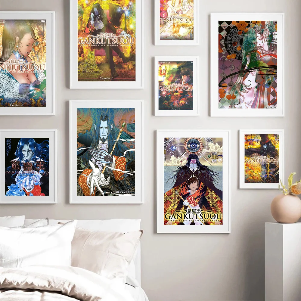 Gankutsuou Japanese Anime Print Art Poster Cartoon Canvas Painting Manga Character Wall Stickers Decor
Gankutsuou Japanese Anime Print Art Poster Cartoon Canvas Painting Manga Character Wall Stickers Decor