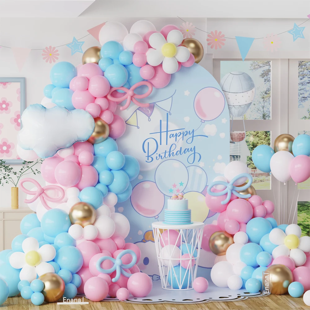 132pcs/Set Cloud Balloon Arch Garland Kit Blue Pink Latex Balloons Birthday Wedding Party Decorations Baby Shower Supplies
132pcs/Set Cloud Balloon Arch Garland Kit Blue Pink Latex Balloons Birthday Wedding Party Decorations Baby Shower Supplies