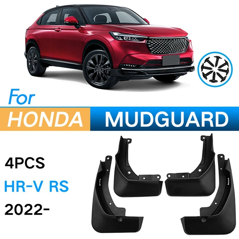 4PCS Car Mudguard Mud Flaps Splash Mud Guard Fender For Honda HR-V HRV RS 2022 Car Accessories
4PCS Car Mudguard Mud Flaps Splash Mud Guard Fender For Honda HR-V HRV RS 2022 Car Accessories
