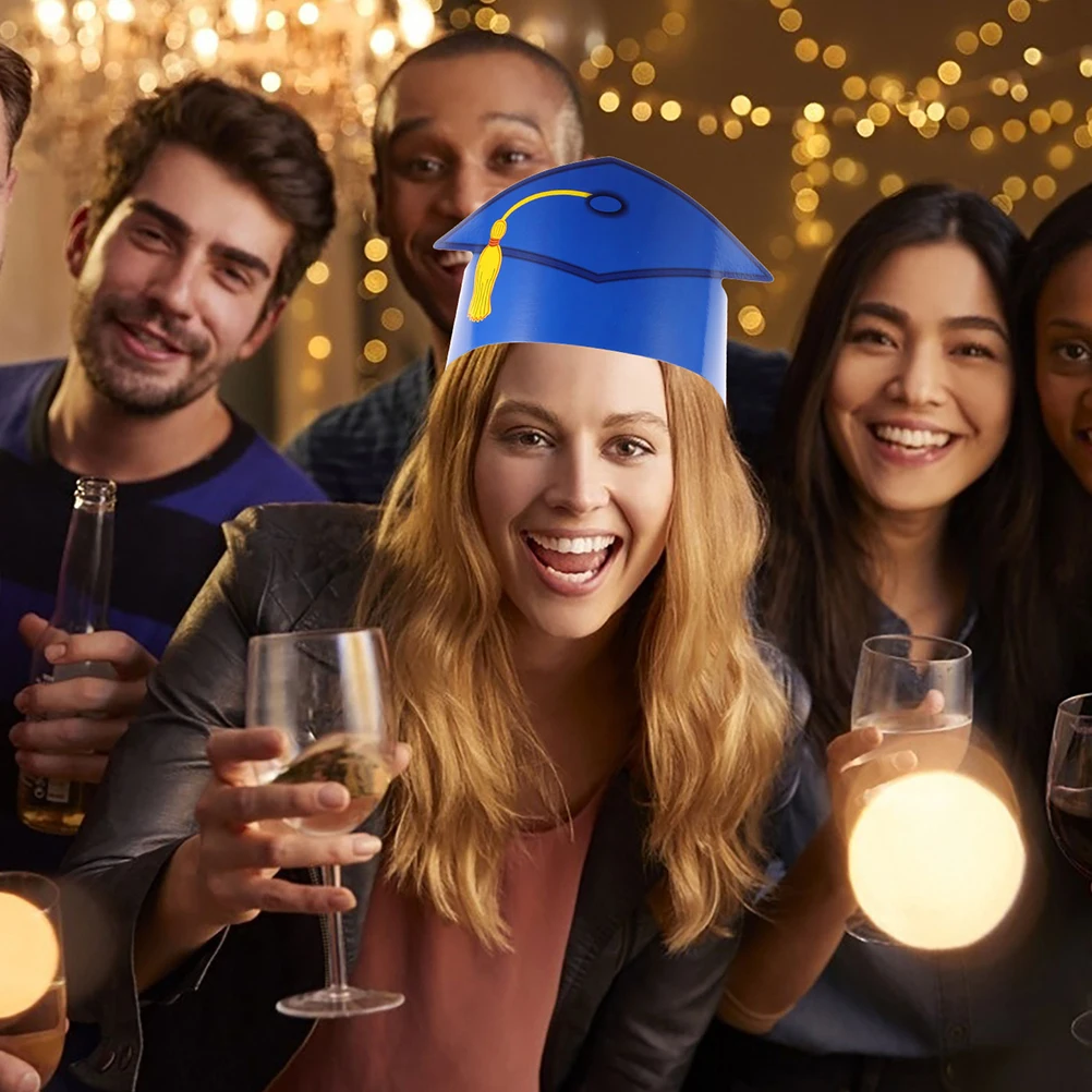10 Pcs Paper Graduation Hats Tassel Cap Kids Adults Graduation Decoration Photo Props Gifts Premium Favor
10 Pcs Paper Graduation Hats Tassel Cap Kids Adults Graduation Decoration Photo Props Gifts Premium Favor