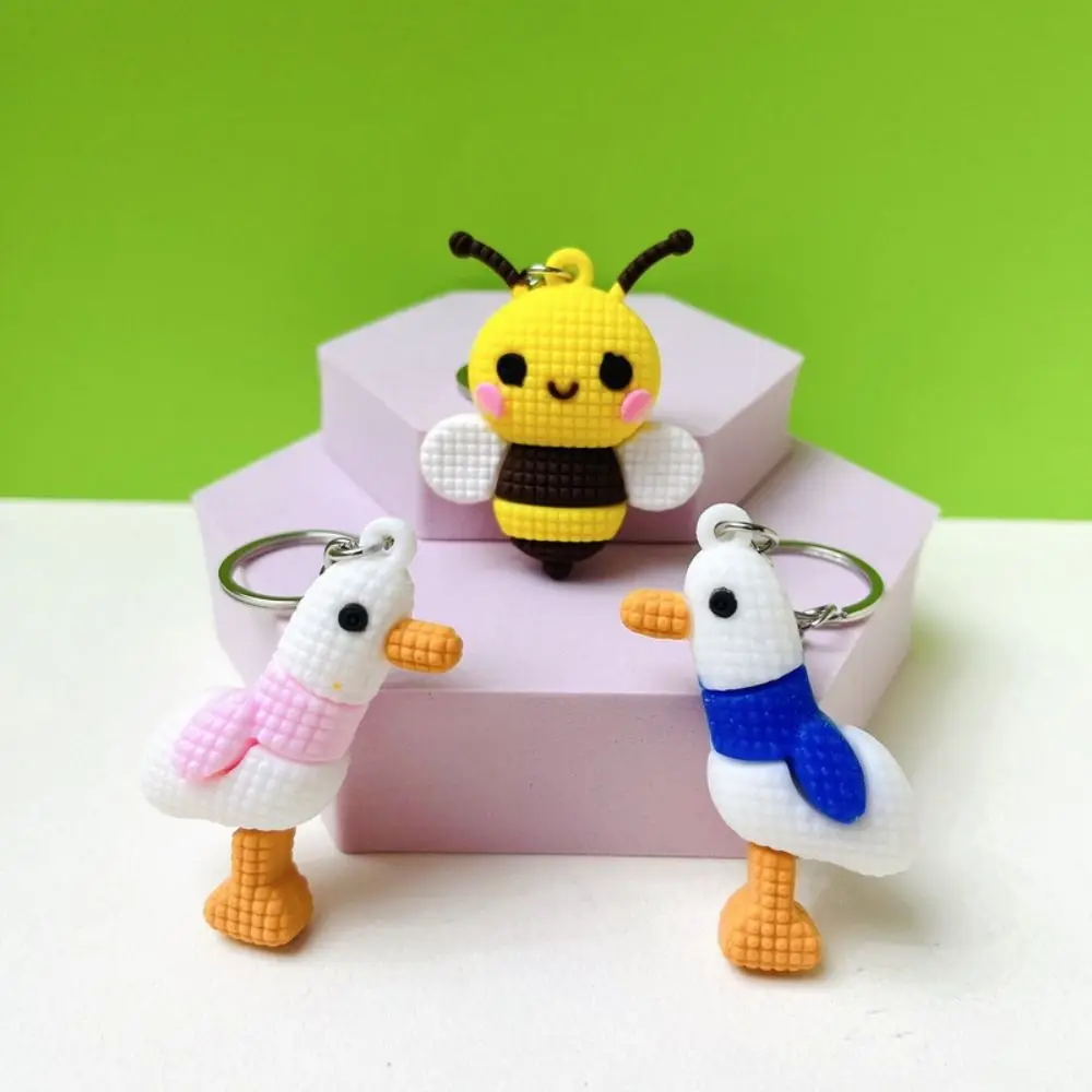 Cute Cartoon Bee Keychain Pendant Ornament Girls Bag Purse Keychain Funny Animal Key Ring Accessories Car Interior Decor
Cute Cartoon Bee Keychain Pendant Ornament Girls Bag Purse Keychain Funny Animal Key Ring Accessories Car Interior Decor