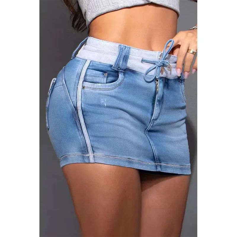 Faionable Splice Skirt with Dstring for Women Summer 2024 Polyester Commute Sle Other Waist Design A-Line Skirt
Faionable Splice Skirt with Dstring for Women Summer 2024 Polyester Commute Sle Other Waist Design A-Line Skirt