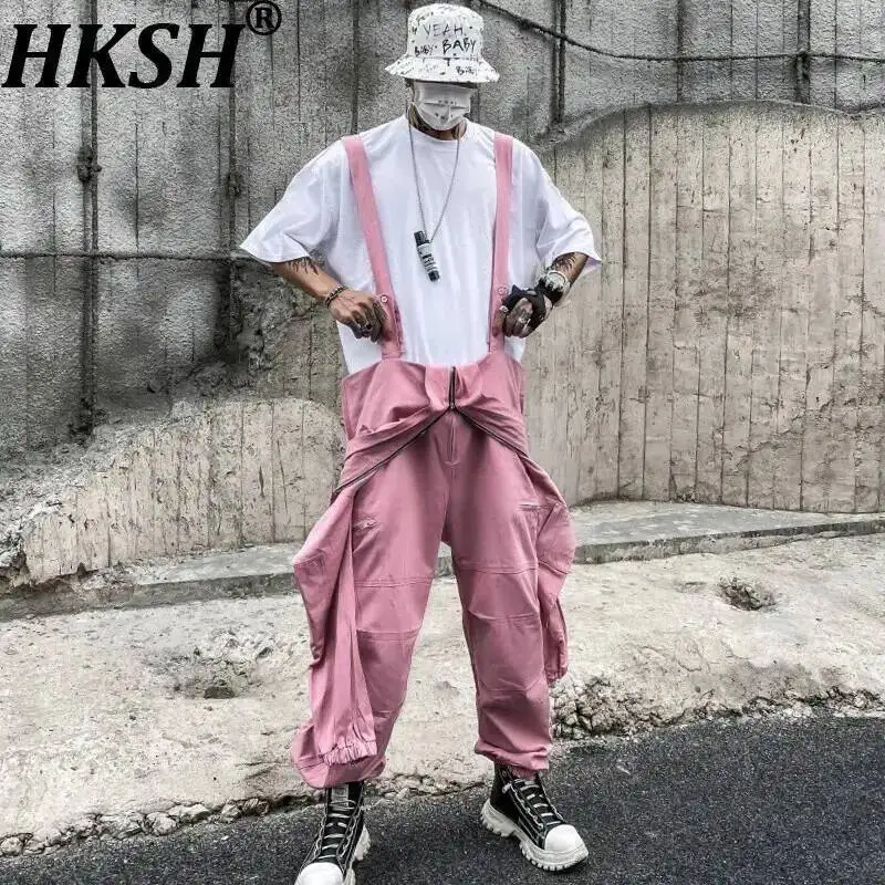HKSH Spring Autumn New Men Tide Dark Punk Hip-Hop Safari Style Trendy Detachable Overalls Vintage Workwear Chic Jumpsuit HK25261
HKSH Spring Autumn New Men Tide Dark Punk Hip-Hop Safari Style Trendy Detachable Overalls Vintage Workwear Chic Jumpsuit HK25261