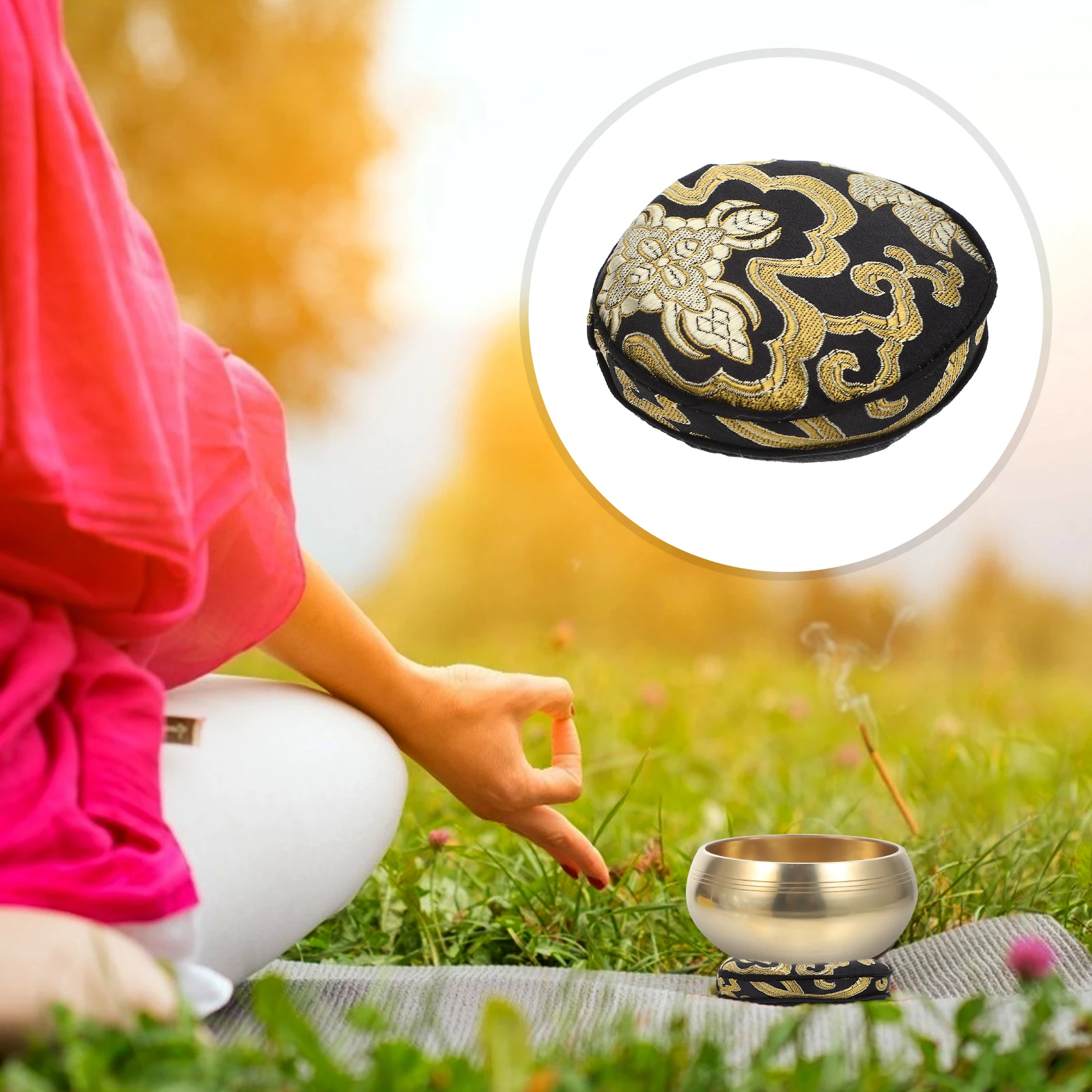 Wooden Fish Mat Singing Bowl Cushion Compact Lightweight Durable Safe Materials Sound Bowl Accessories Pad Supplies Household
Wooden Fish Mat Singing Bowl Cushion Compact Lightweight Durable Safe Materials Sound Bowl Accessories Pad Supplies Household