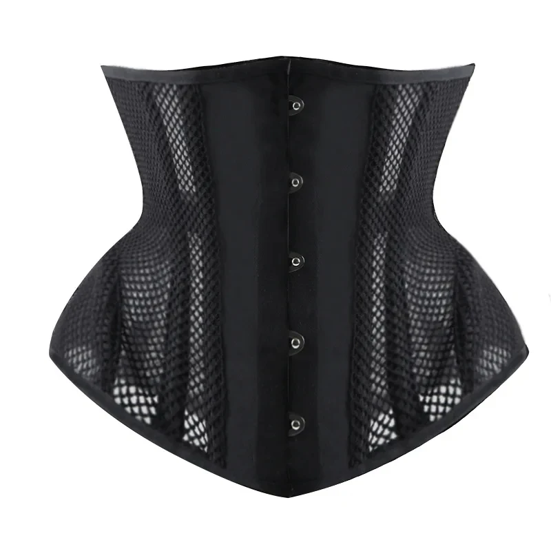 Steel Boned Waist Trainer Underbust Corset Busiter Breathable Mesh Torso Women Sexy Lingerie Slimming Belt Waist Cincher Lace Up
Steel Boned Waist Trainer Underbust Corset Busiter Breathable Mesh Torso Women Sexy Lingerie Slimming Belt Waist Cincher Lace Up