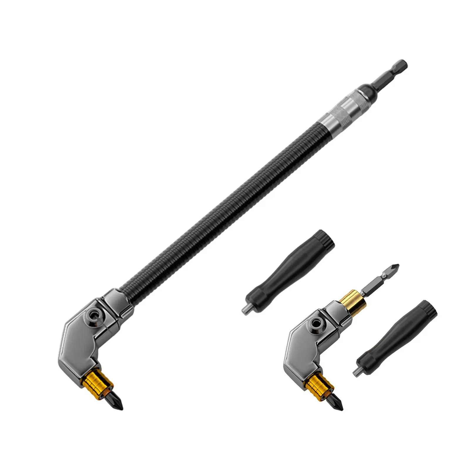 Right Angle Drill Adapter Cordless Accessory for Narrow Corner,Bend Extension,90 Degree Attachment DIY Enthusiast Practical
Right Angle Drill Adapter Cordless Accessory for Narrow Corner,Bend Extension,90 Degree Attachment DIY Enthusiast Practical