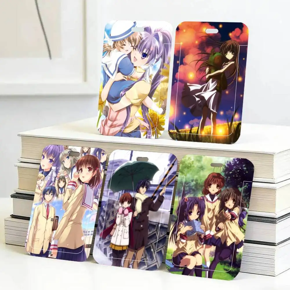 Clannad Anime ID Card Holder Neck Strap Pendant Door Badge Holder Lanyards Keychain Work Credential Case Gift
Clannad Anime ID Card Holder Neck Strap Pendant Door Badge Holder Lanyards Keychain Work Credential Case Gift