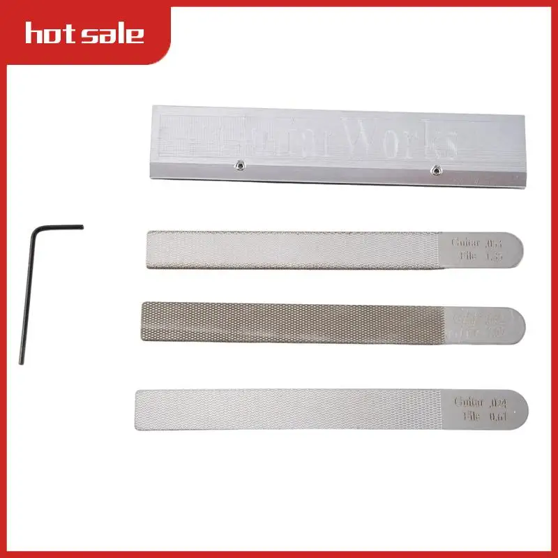 Crowning Slot Filing Luthier Repair Tool Arc Groove Guitar Pin Silk Emery File For Guitar Stringed Instruments
Crowning Slot Filing Luthier Repair Tool Arc Groove Guitar Pin Silk Emery File For Guitar Stringed Instruments