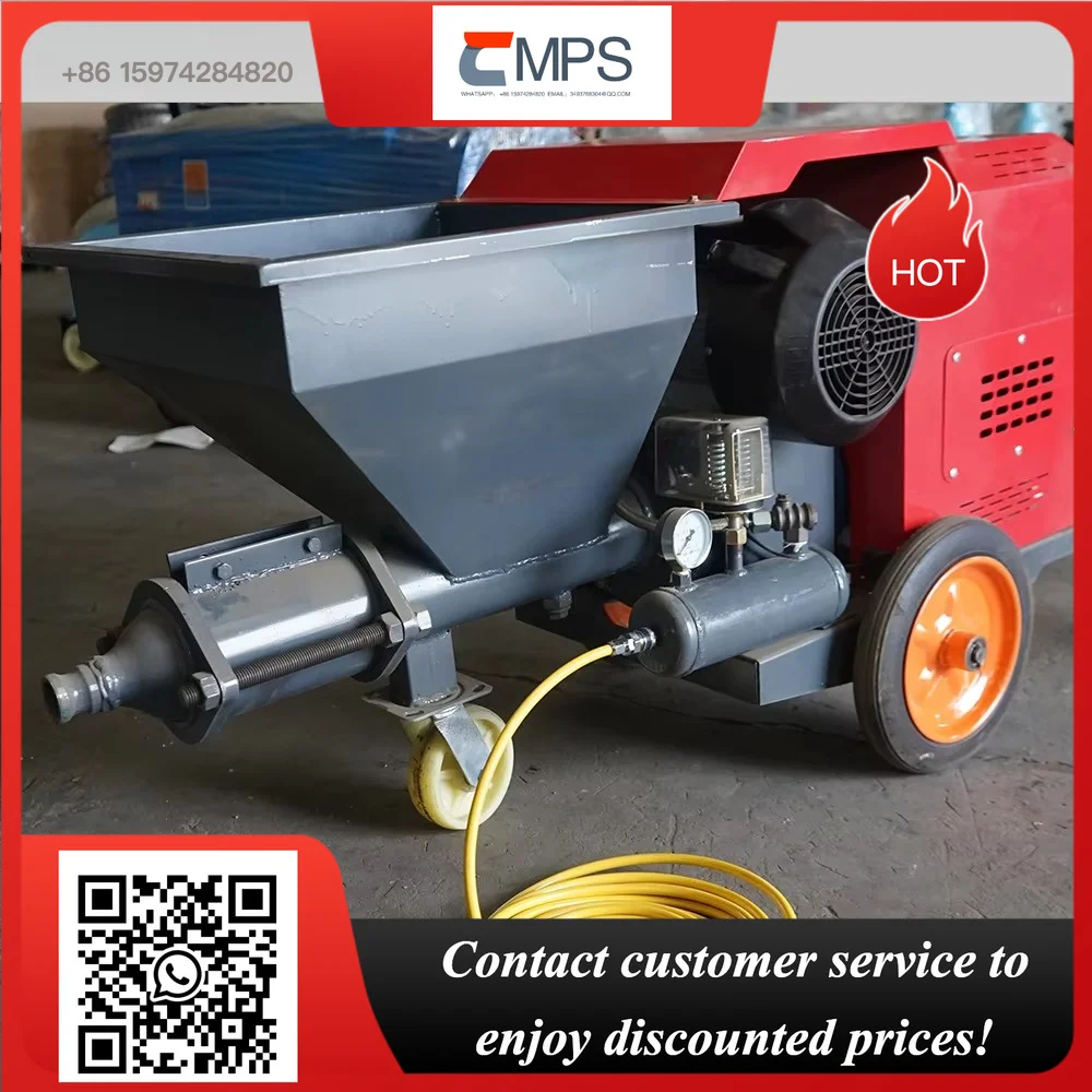 Cement Wall Putty Concrete Sprayer 411 Mortar Spraying Electric Mortar Spray Machine for Wall
Cement Wall Putty Concrete Sprayer 411 Mortar Spraying Electric Mortar Spray Machine for Wall