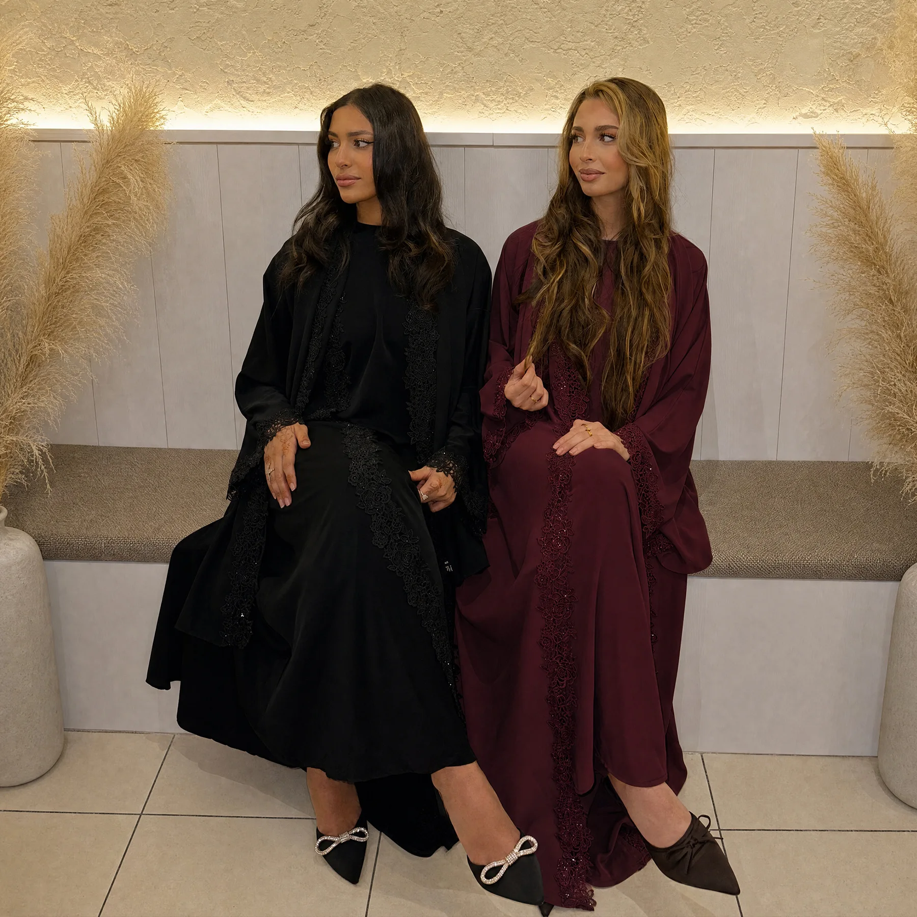 Modest Muslim Three Pieces Suit Open Kimono Cardigan Abaya With Side Pockets Belt Inner Dress Hijab Set Musulmane Femme Kebaya
Modest Muslim Three Pieces Suit Open Kimono Cardigan Abaya With Side Pockets Belt Inner Dress Hijab Set Musulmane Femme Kebaya