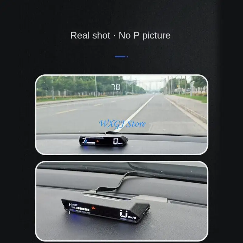 37JE Car HUD Head Up Display Mileage Information Speedometer Speed Clock Digital Driving Overspeed Alarm Reminder Diagnostic
37JE Car HUD Head Up Display Mileage Information Speedometer Speed Clock Digital Driving Overspeed Alarm Reminder Diagnostic