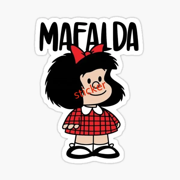Mafalda Sticker Waterproof Decal Accessories For Camper Windshield Bumper Truck Electric Scooter
Mafalda Sticker Waterproof Decal Accessories For Camper Windshield Bumper Truck Electric Scooter