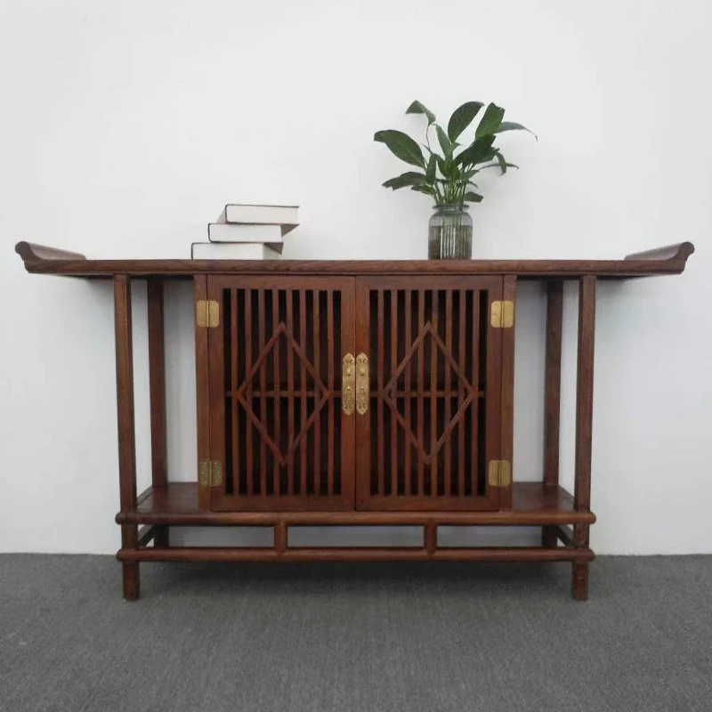 New Chinese-style solid wood Xuanguantai corridor decorative strip table simple dining side cabinet entry shoe cabinet incense t
New Chinese-style solid wood Xuanguantai corridor decorative strip table simple dining side cabinet entry shoe cabinet incense t