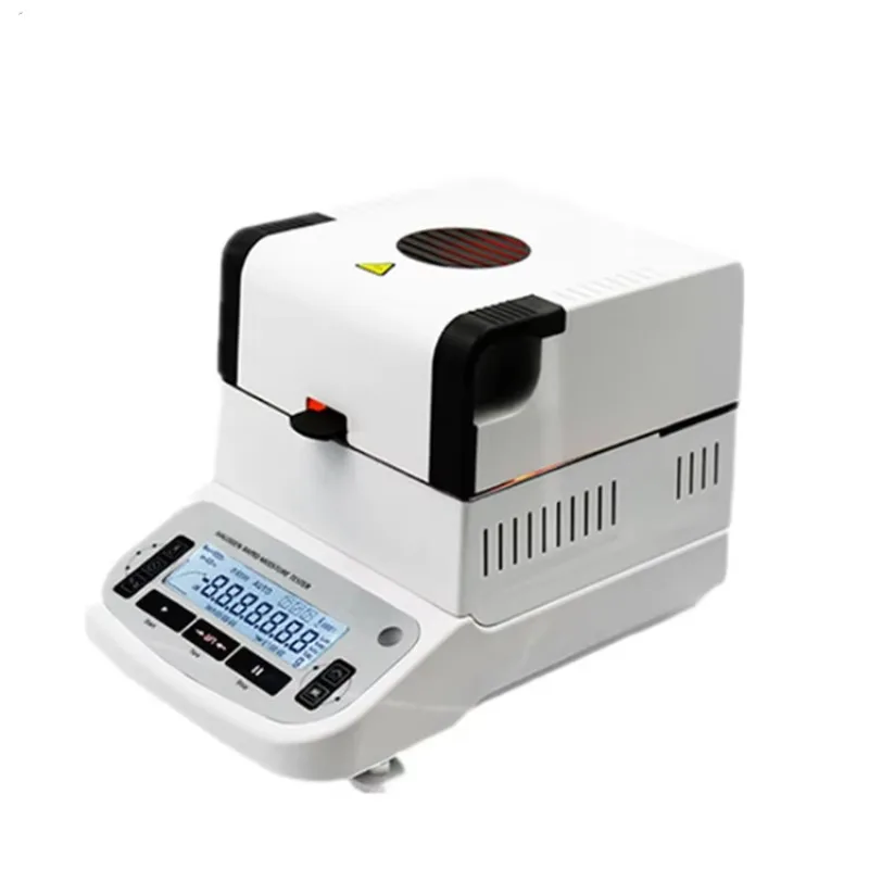 Laboratory Moisture Analyser Meter High Precision Rapid Halogen Moisture Analyzer for Food, Chemical, Pharma, Plastics
Laboratory Moisture Analyser Meter High Precision Rapid Halogen Moisture Analyzer for Food, Chemical, Pharma, Plastics