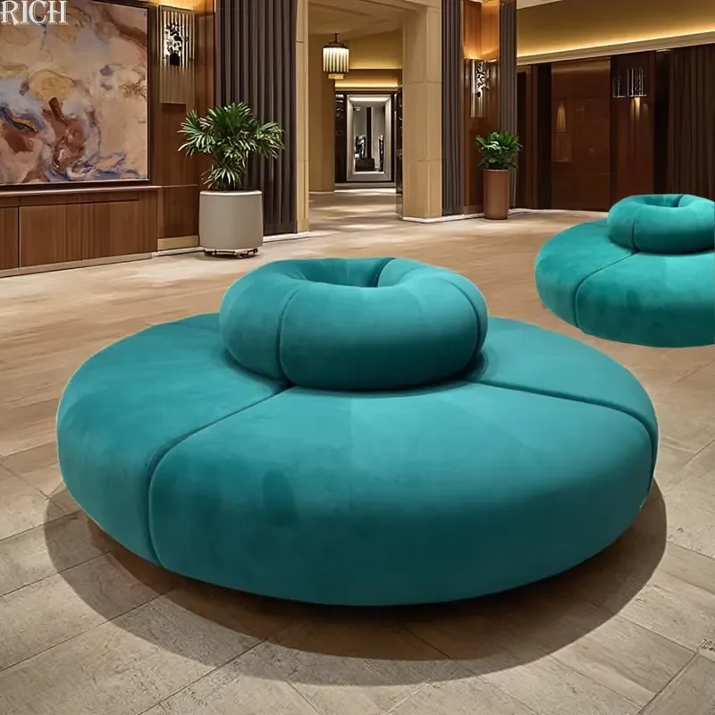 Modern Curved Round Fabric Modular Couch Sectional Sofa Booth for Home Villa Living Room Hotel Hall Office Lobby Wedding
Modern Curved Round Fabric Modular Couch Sectional Sofa Booth for Home Villa Living Room Hotel Hall Office Lobby Wedding