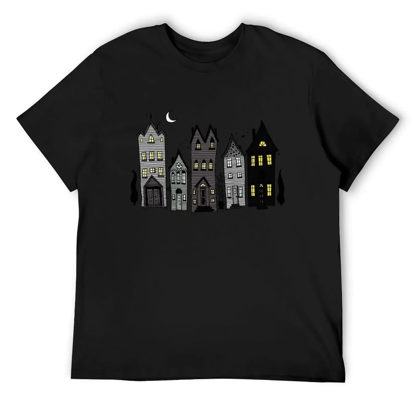 Haunted Houses T-Shirt luxury designer luxury clothing labubu funny shirt cotton custom t shirt mens t shirt graphic
Haunted Houses T-Shirt luxury designer luxury clothing labubu funny shirt cotton custom t shirt mens t shirt graphic