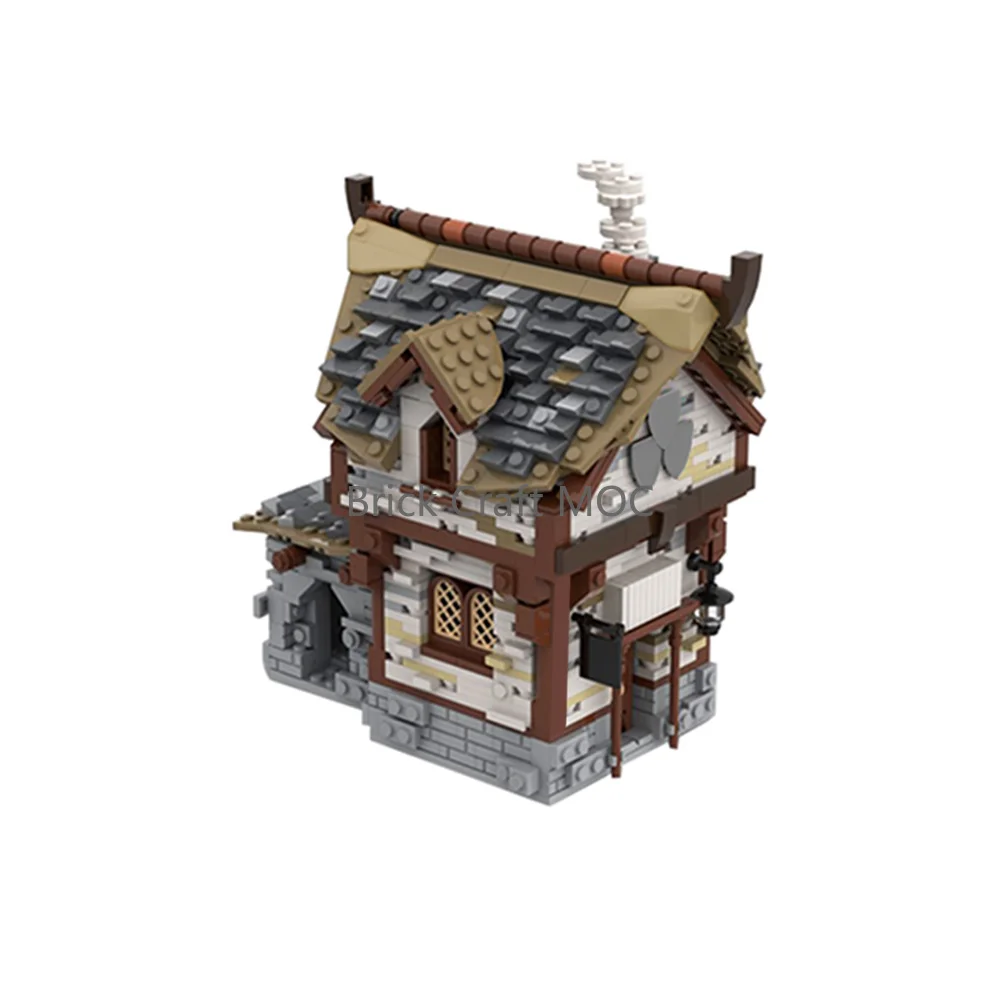 MOC Medieval Tavern Building Blocks Set - Rustic European Inn Diorama Model Kit for Fantasy RPG & Village Scenes
MOC Medieval Tavern Building Blocks Set - Rustic European Inn Diorama Model Kit for Fantasy RPG & Village Scenes