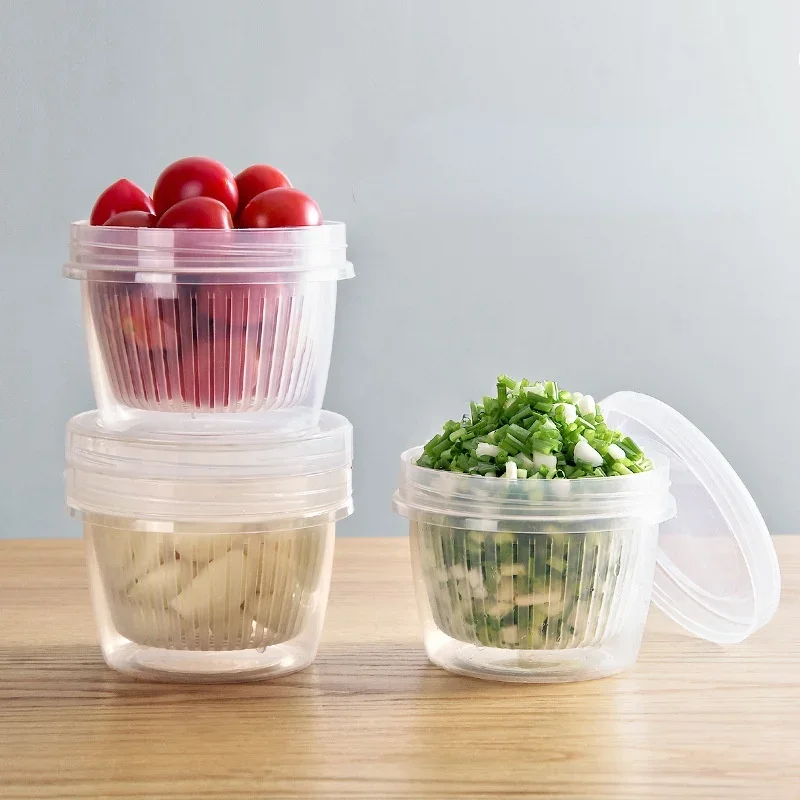 Refrigerator Storage Box Plastic Drain Box Airtight Box Multi-purpose Fruit Box Seasoning Green Onion Side Dish Storage Box
Refrigerator Storage Box Plastic Drain Box Airtight Box Multi-purpose Fruit Box Seasoning Green Onion Side Dish Storage Box