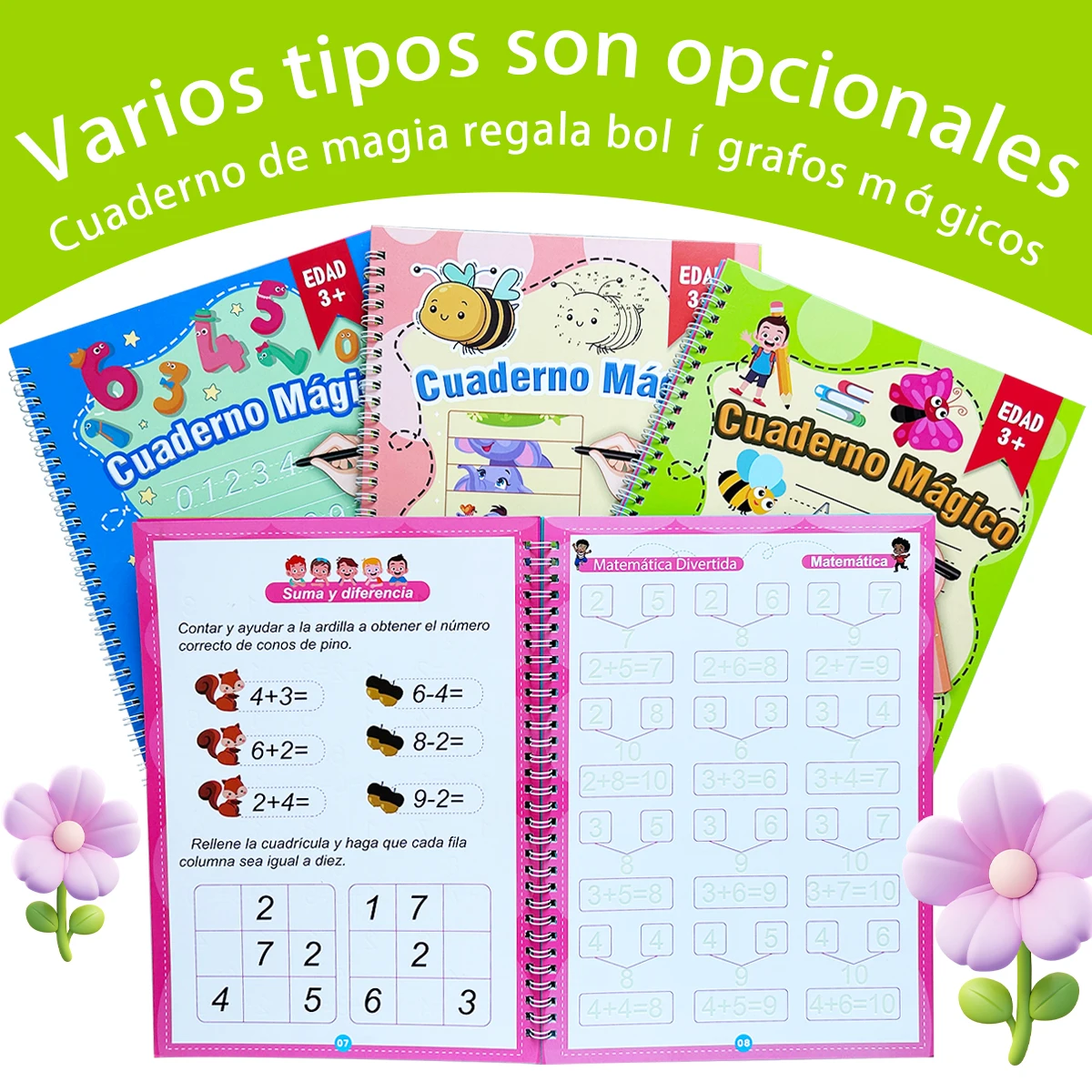 100-Word Spanish Language Enlightenment Book Set - Including animal/Number/Fruit Themes
100-Word Spanish Language Enlightenment Book Set - Including animal/Number/Fruit Themes