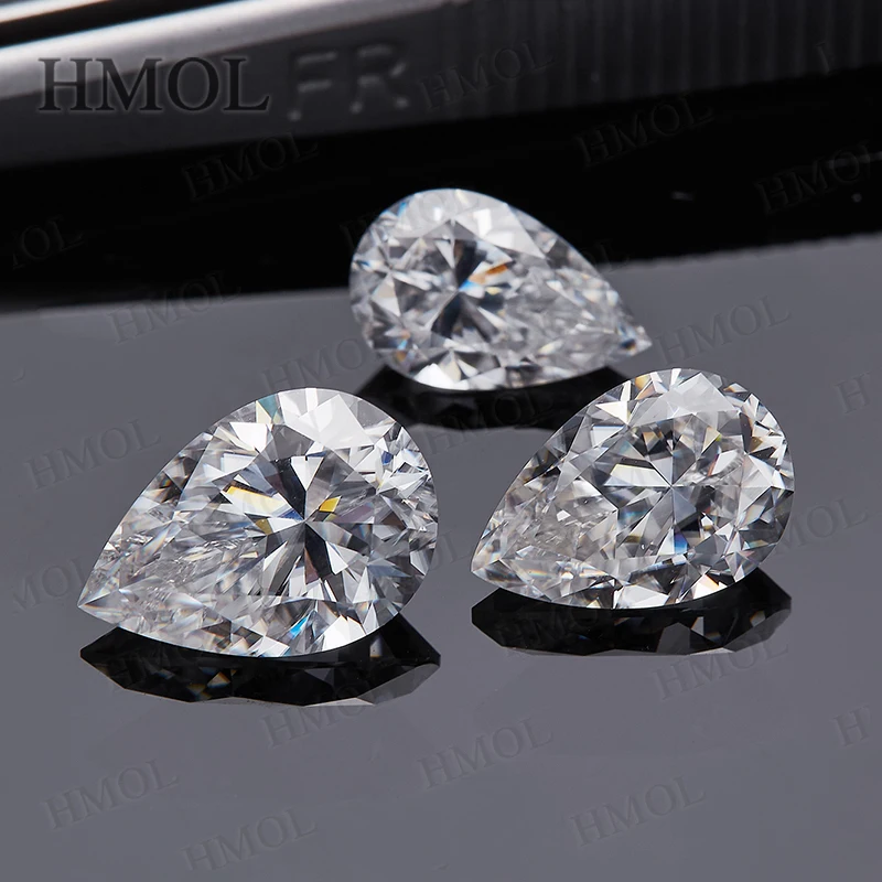 0.35-10ct Moissanite Pear Cut white VVS1 Loose Stone Top Quality DIY Ring Necklace Earrings Main Materials with GRA Certificate
0.35-10ct Moissanite Pear Cut white VVS1 Loose Stone Top Quality DIY Ring Necklace Earrings Main Materials with GRA Certificate
