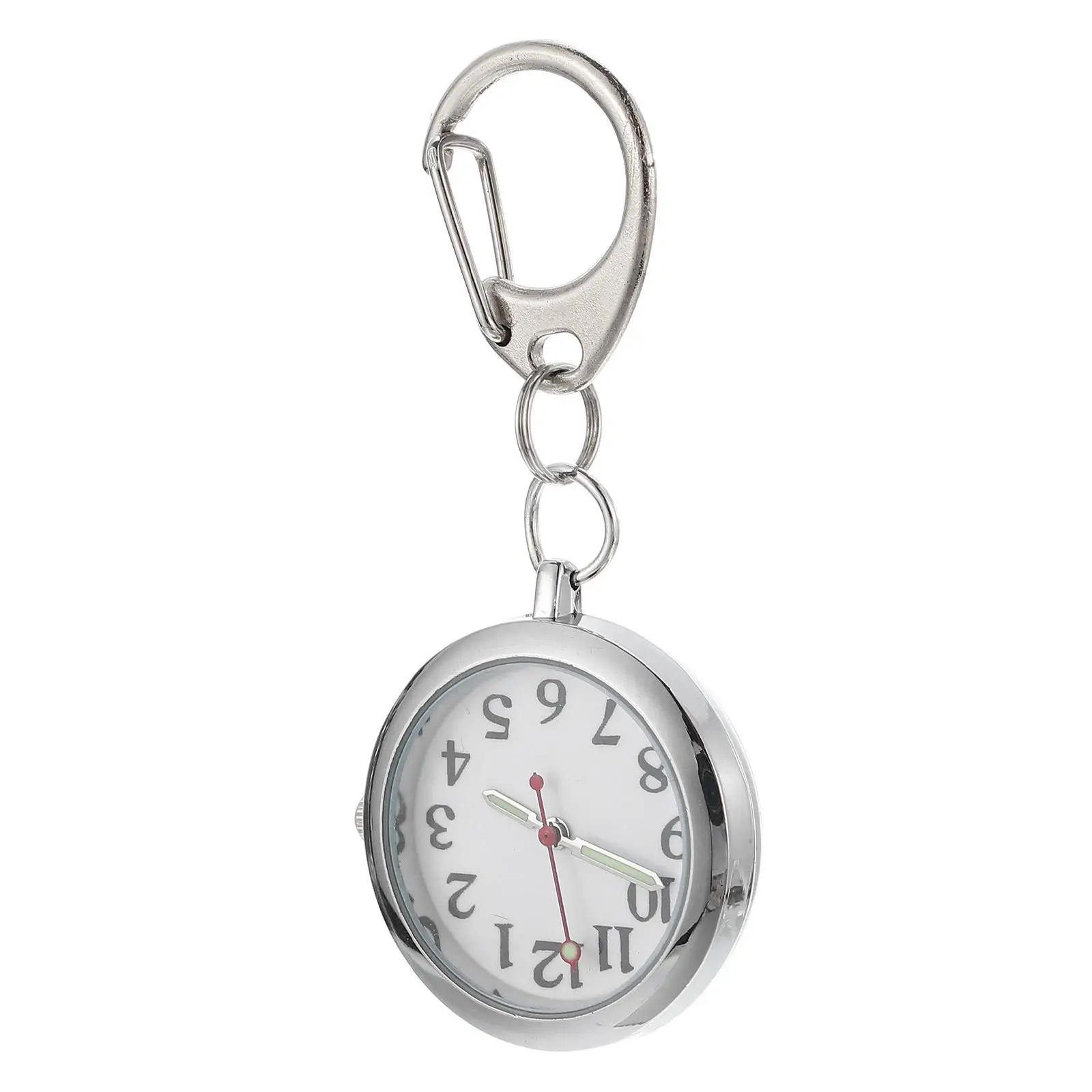 Luminous Keychain Nurse Hanging Pocket Clip on Watch Stainless Steel Lightweight Practical Night Glowing Pocket Watch Nurse
Luminous Keychain Nurse Hanging Pocket Clip on Watch Stainless Steel Lightweight Practical Night Glowing Pocket Watch Nurse