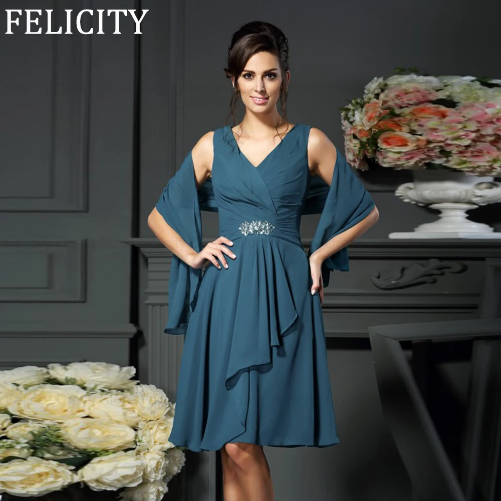 Elegant Mother of the Bride Dress 2024 A-Line V-neck Wedding Guest Dresses Sleeveless Beading Pleated Knee-Length Evening Gowns
Elegant Mother of the Bride Dress 2024 A-Line V-neck Wedding Guest Dresses Sleeveless Beading Pleated Knee-Length Evening Gowns