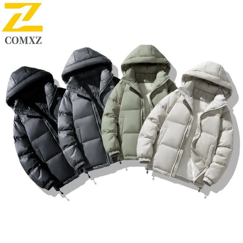 Мужская зимняя куртка большого размера, термомногофункциональное ветрозащитное хлопковое пальто, уличная теплая парка с карманами, уличная одежда свободного покроя 
Мужская зимняя куртка большого размера, термомногофункциональное ветрозащитное хлопковое пальто, уличная теплая парка с карманами, уличная одежда свободного покроя