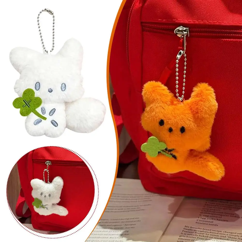 Cute Four-leaf Clover Fox Keychain Kawaii Lucky Fox Pendant Bag White Fox Car Hanging Accessories Couple Gift 2026
Cute Four-leaf Clover Fox Keychain Kawaii Lucky Fox Pendant Bag White Fox Car Hanging Accessories Couple Gift 2026