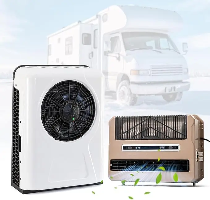 TELCOOL 12V DC air Conditioner Split Type RV air Conditioner Unit Use for Camping Vehicles, Trucks, RVs,Trailers,Excavators,Vans
TELCOOL 12V DC air Conditioner Split Type RV air Conditioner Unit Use for Camping Vehicles, Trucks, RVs,Trailers,Excavators,Vans