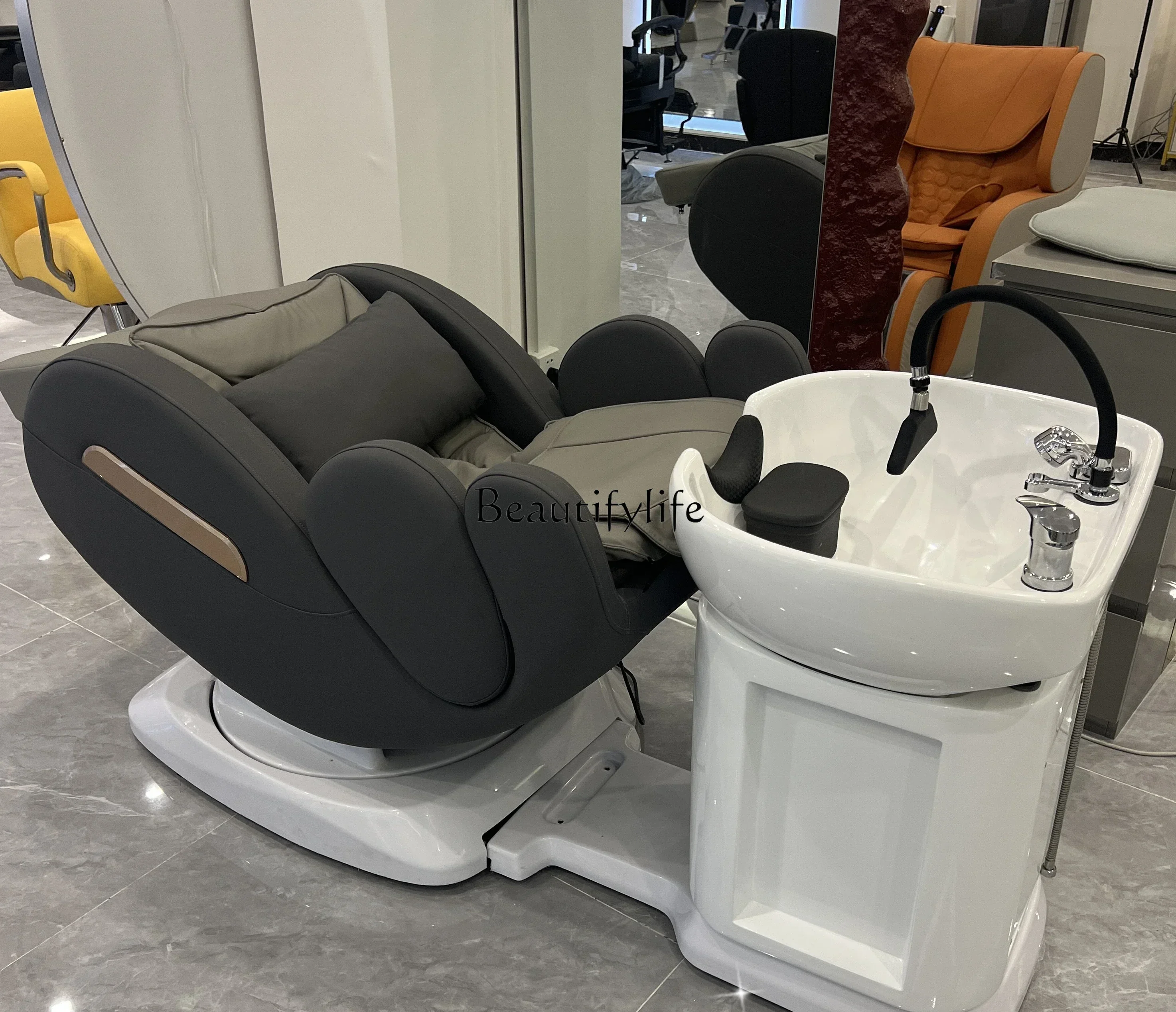 Electric Massage Shampoo Bed Automatic Multi-Function Rotating down Flushing Bed
Electric Massage Shampoo Bed Automatic Multi-Function Rotating down Flushing Bed