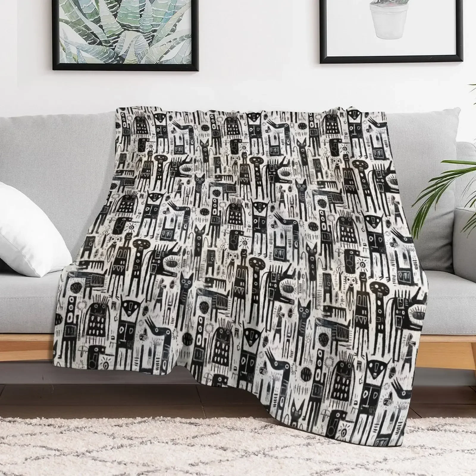 Bright Art Brut Pattern Black & White Throw Blanket Blankets For Bed Nap Sofa Throw Blankets
Bright Art Brut Pattern Black & White Throw Blanket Blankets For Bed Nap Sofa Throw Blankets