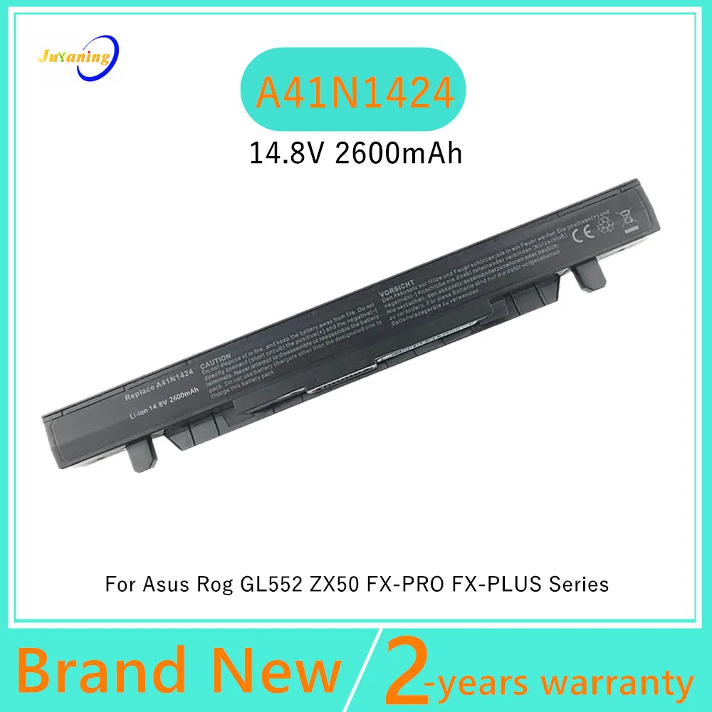 14.8V Laptop battery For ASUS A41N1424 Rog GL552 GL552V FX-PLUS ZX50 ZX50J ZX50V FX-PRO
14.8V Laptop battery For ASUS A41N1424 Rog GL552 GL552V FX-PLUS ZX50 ZX50J ZX50V FX-PRO