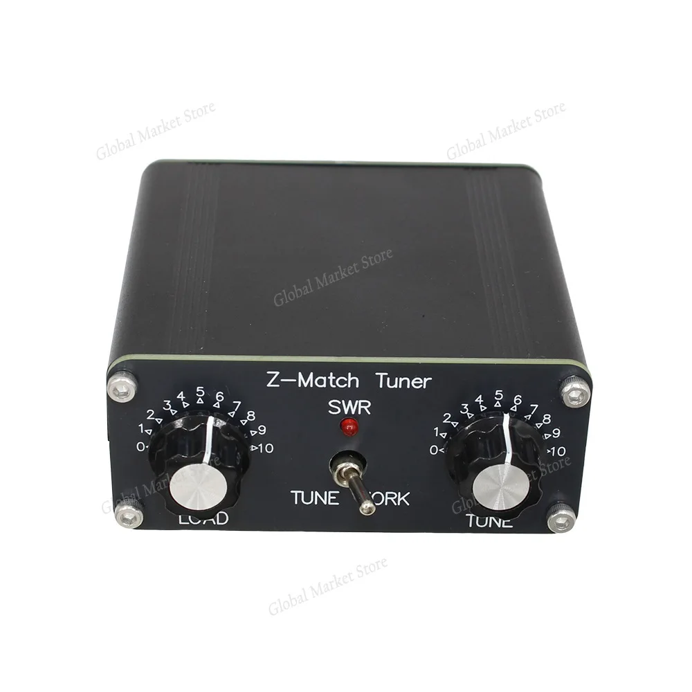 Z-match QRP manual antenna tuner HAM finished product Radio/tape recorder aluminium alloy Rated power 5W, intermittent-power 10W
Z-match QRP manual antenna tuner HAM finished product Radio/tape recorder aluminium alloy Rated power 5W, intermittent-power 10W