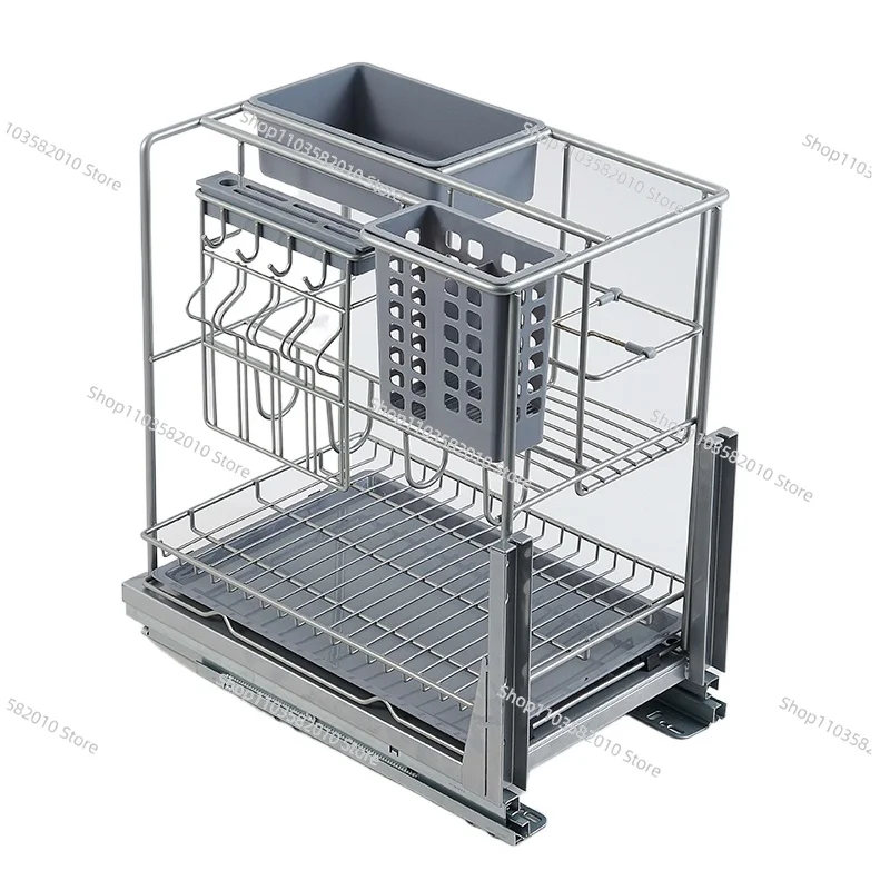 Kitchen cabinet accessories multi-purpose drawer basket pull-out spice basket multi-function organizer spice basket
Kitchen cabinet accessories multi-purpose drawer basket pull-out spice basket multi-function organizer spice basket