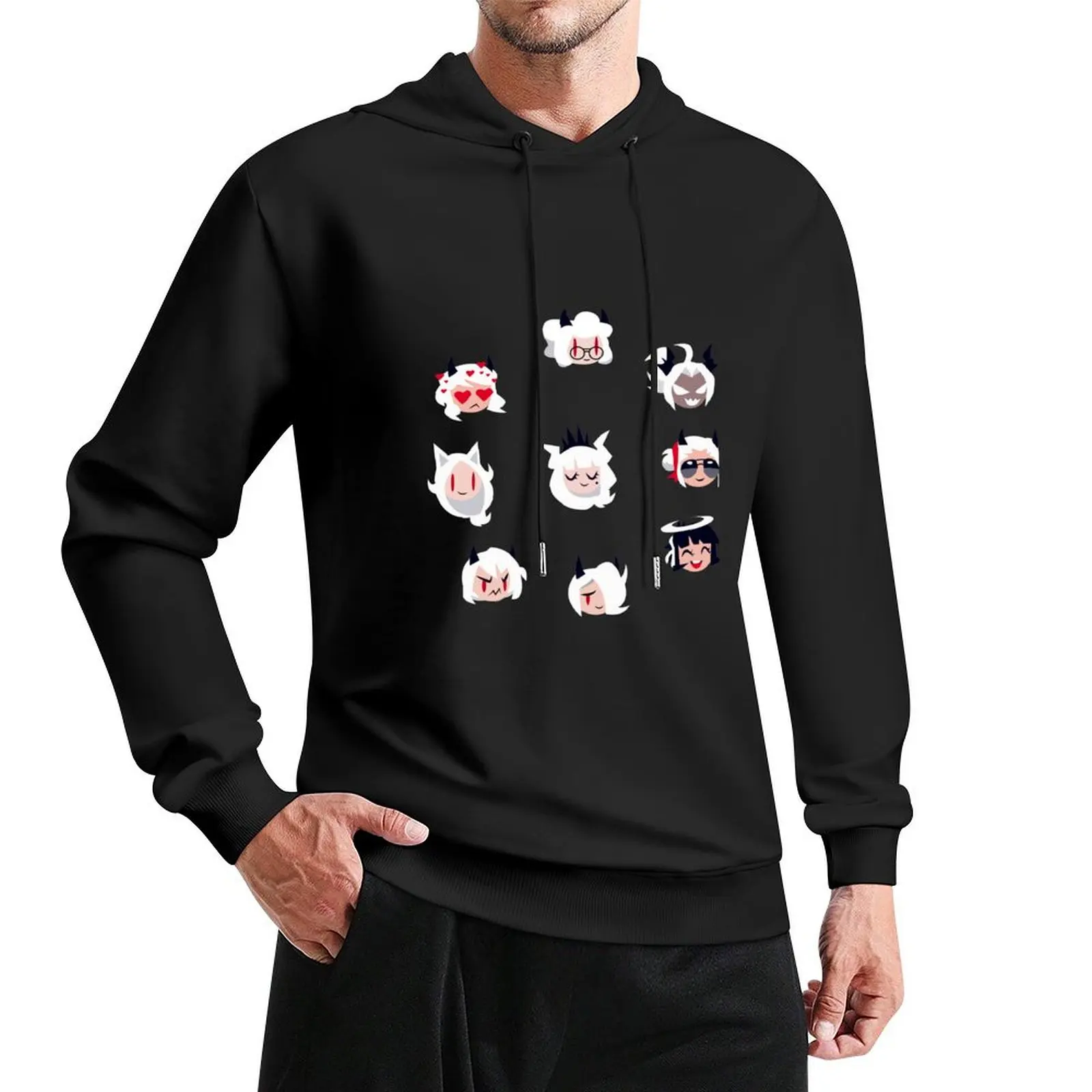 Helltaker Harem Pullover Hoodie clothes for men korean autumn clothes autumn clothes man hoodie
Helltaker Harem Pullover Hoodie clothes for men korean autumn clothes autumn clothes man hoodie