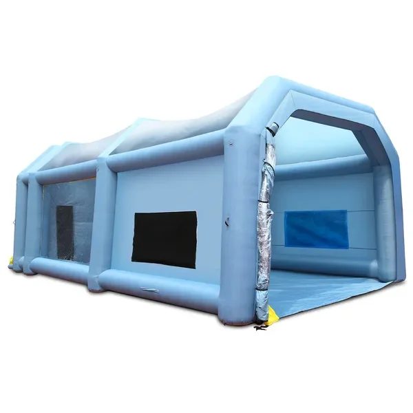 Inflatable Paint Booth, 33x20x13ft Inflatable Spray Booth, High Powerful 950W+1100W Blowers Spray Booth Tent, Car Paint Tent Air
Inflatable Paint Booth, 33x20x13ft Inflatable Spray Booth, High Powerful 950W+1100W Blowers Spray Booth Tent, Car Paint Tent Air