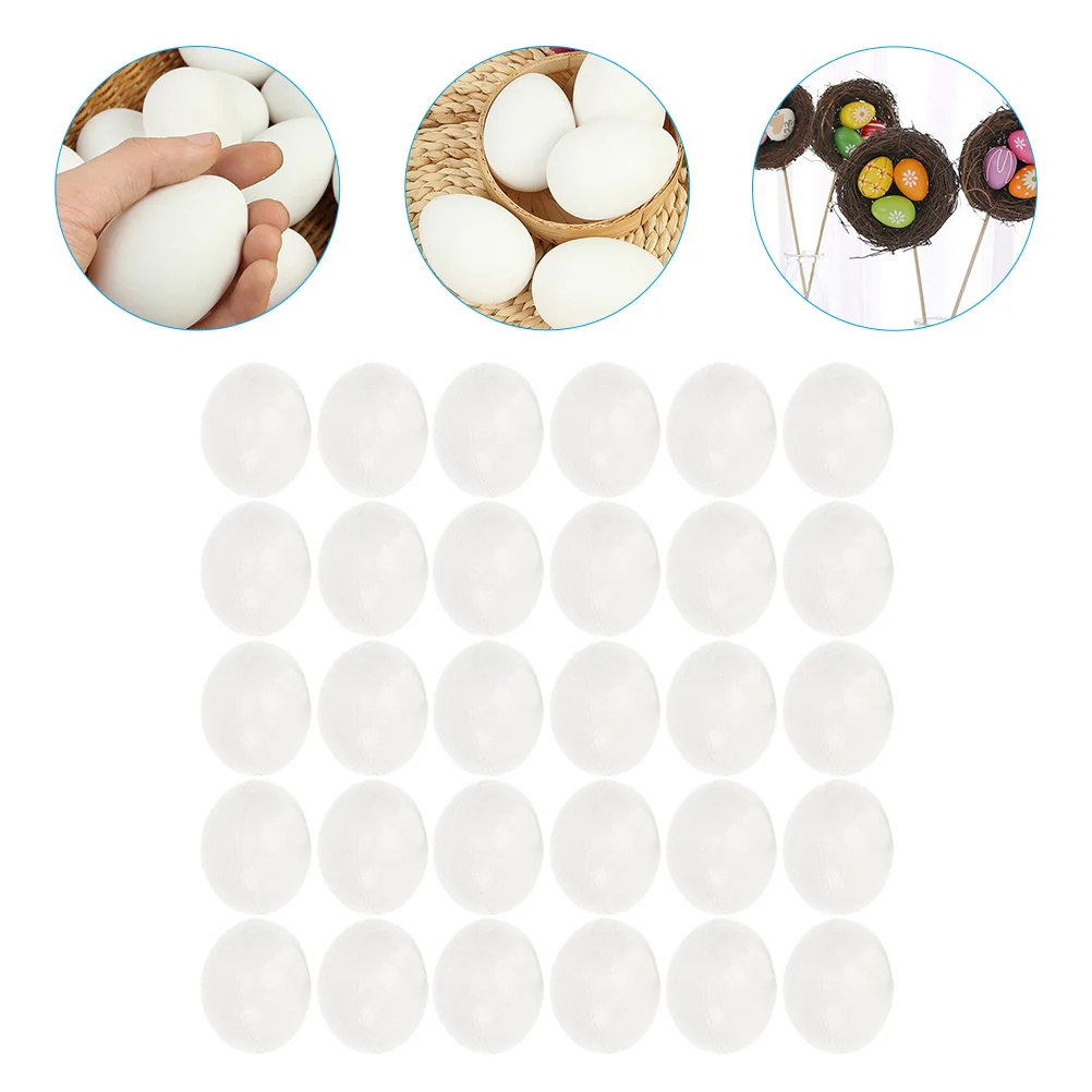 30 Pcs Imitation Eggs Plastic Graffiti Easter Layout Props Artificial Ornaments for Kids DIY Chicken Lifelike Fake Hand-painted
30 Pcs Imitation Eggs Plastic Graffiti Easter Layout Props Artificial Ornaments for Kids DIY Chicken Lifelike Fake Hand-painted