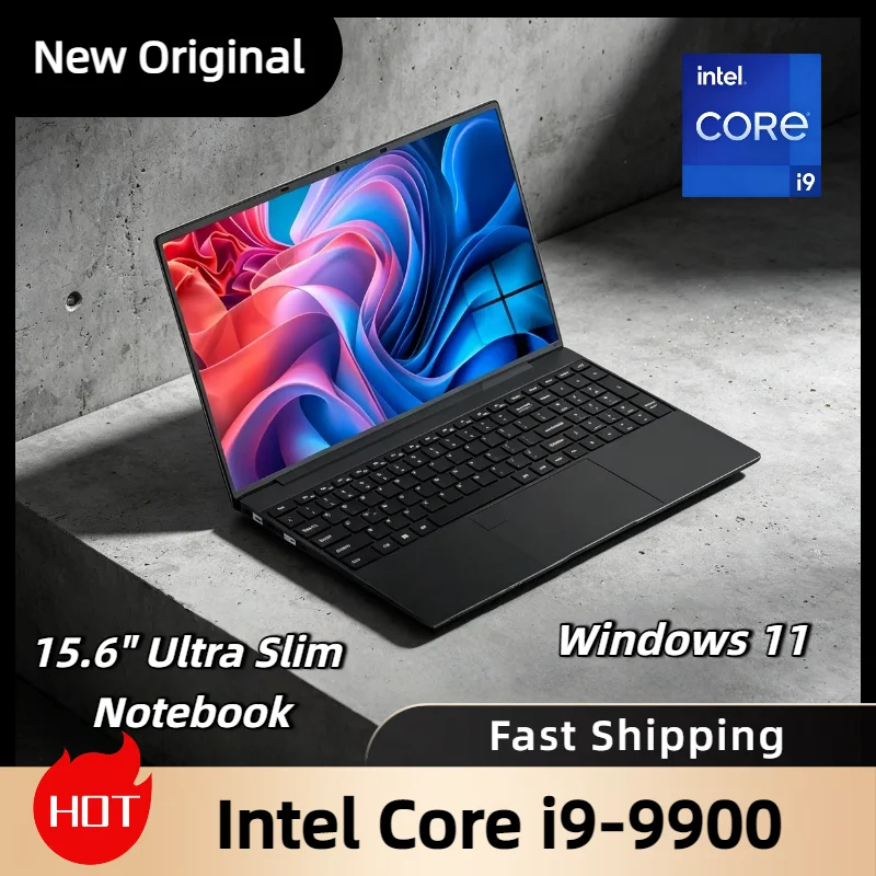 2026 15.6 Inch Laptop Windows 11 32GB RAM 2TB SSD Intel Core i9 9900 1920x1080 HD Gaming PC Gamer Office Ultra Slim
2026 15.6 Inch Laptop Windows 11 32GB RAM 2TB SSD Intel Core i9 9900 1920x1080 HD Gaming PC Gamer Office Ultra Slim