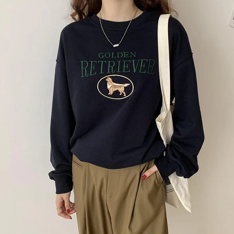O-Neck Hoodies For Women Autumn Long Sleeve Floral Print Sweatshirts Korean Fashion Basic Loose Woman Pullover Dropship
O-Neck Hoodies For Women Autumn Long Sleeve Floral Print Sweatshirts Korean Fashion Basic Loose Woman Pullover Dropship