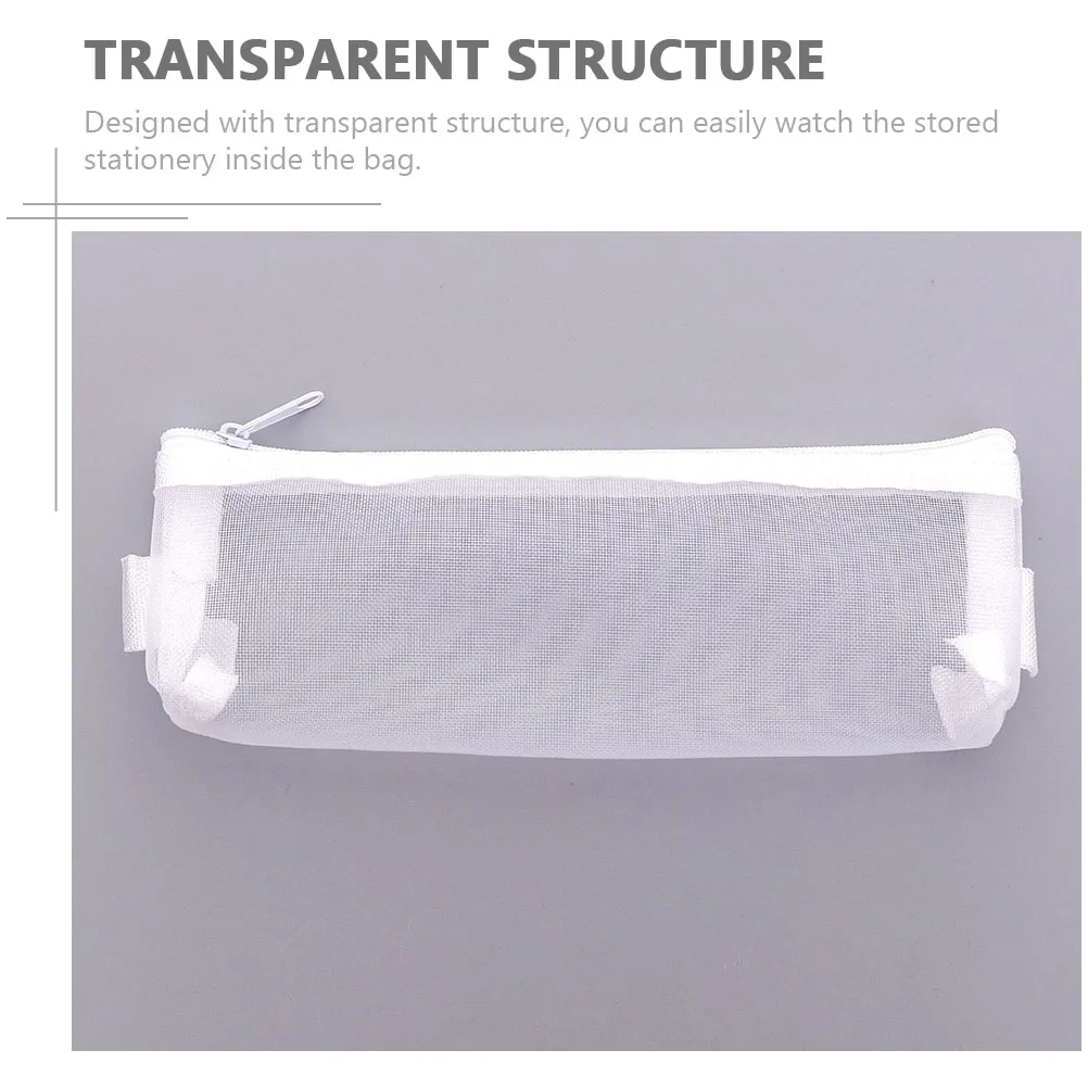Mesh Pencil Case Small Cases Pouch Storage Bag Large Capacity Drawstring Pouches Sleeve Pencils
Mesh Pencil Case Small Cases Pouch Storage Bag Large Capacity Drawstring Pouches Sleeve Pencils